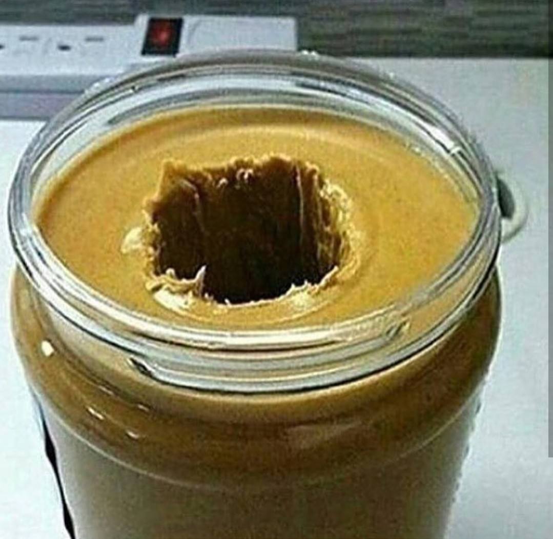Masturbate with peanut butter