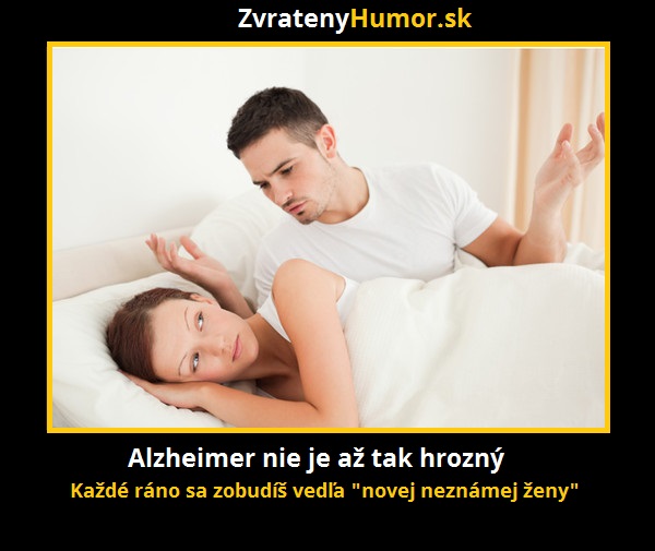 Alzheimer má aj výhody