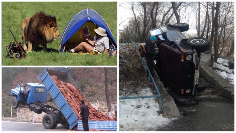 20 Obrázkov: Ľudia, ktorí sa ocitli vo veľmi nešťastných situáciach