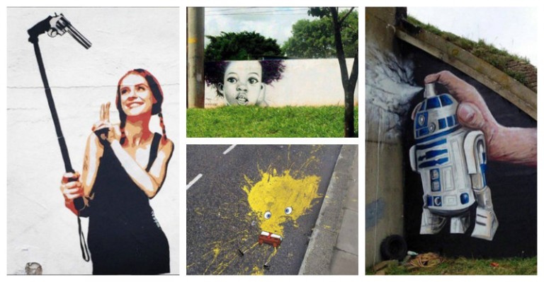 Pre niekoho vandalizmus pre iného Street art, čo na to ty? (33 obrázkov)