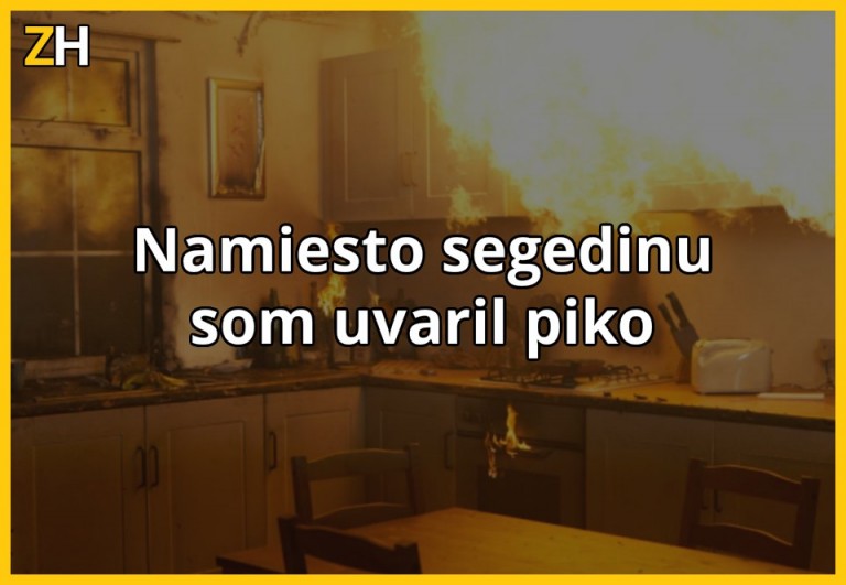 TOP 13 vašich komických príhod z kuchyne