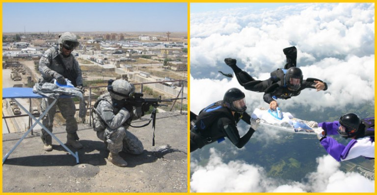 Nový šport – Extrémne žehlenie (18 obrázkov)