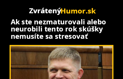 Hlavne žiaden stres