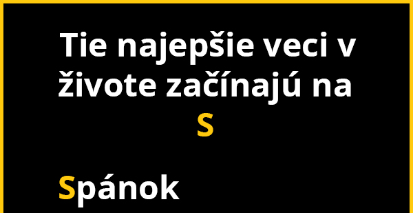 Veci na S