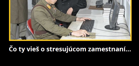 Pracovný stres