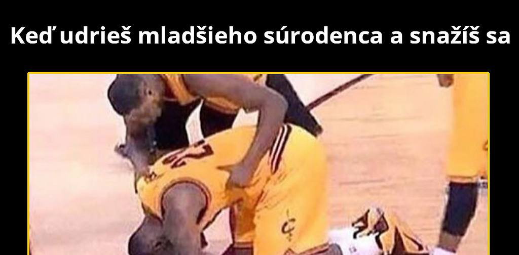 Drž hubu lebo dostaneš!