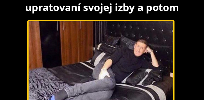 Som veľmi poriadkumilovný