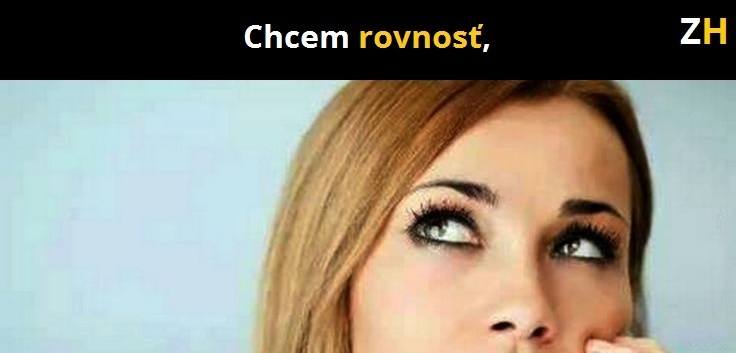 Chcem rovnosť