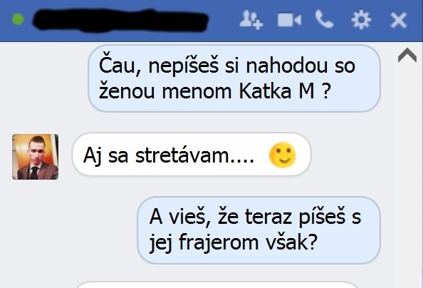 Trošku trápna situácia