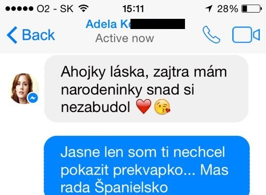 Prekvapenie na narodeniny