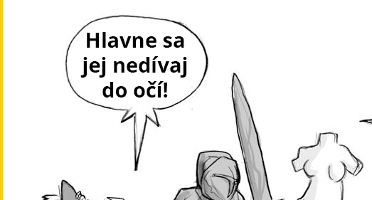 Kam sa dívaš?