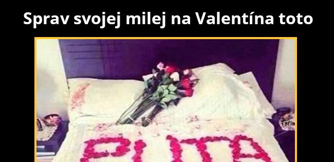 Valentínsky darček