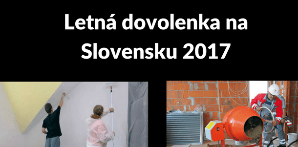 Dovolenkový katalóg pre rok 2017