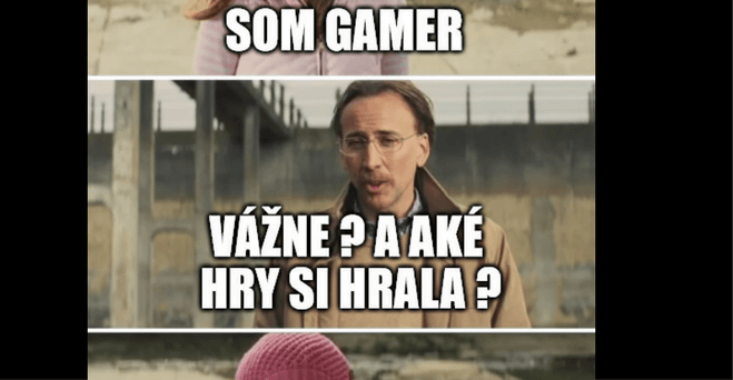 Žena gamerka