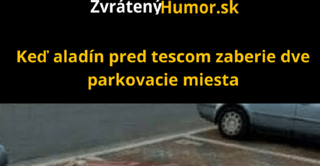 Keď nemáš kde kvôli imigrantom zaparkovať