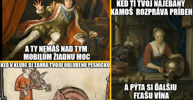 Zopár historických meme, ktoré vznikli priamo pre teba ( 10 obrázkov )