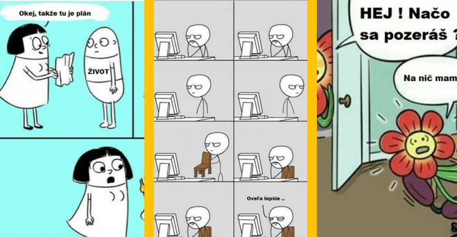 Zopár komiksov pre pobavenie