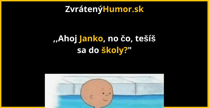 Škola je späť…