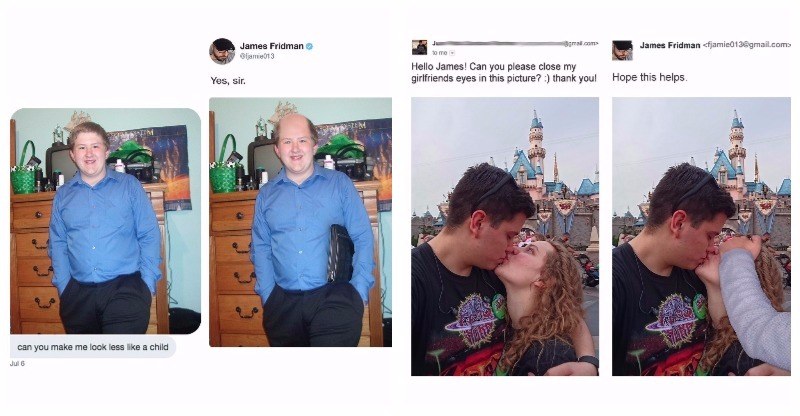 20 Obrázkov: James Fridman, ktorý ľuďom plní priania, neprestáva prekvapovať #4