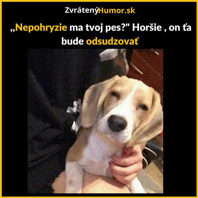 Iba odsudzuje