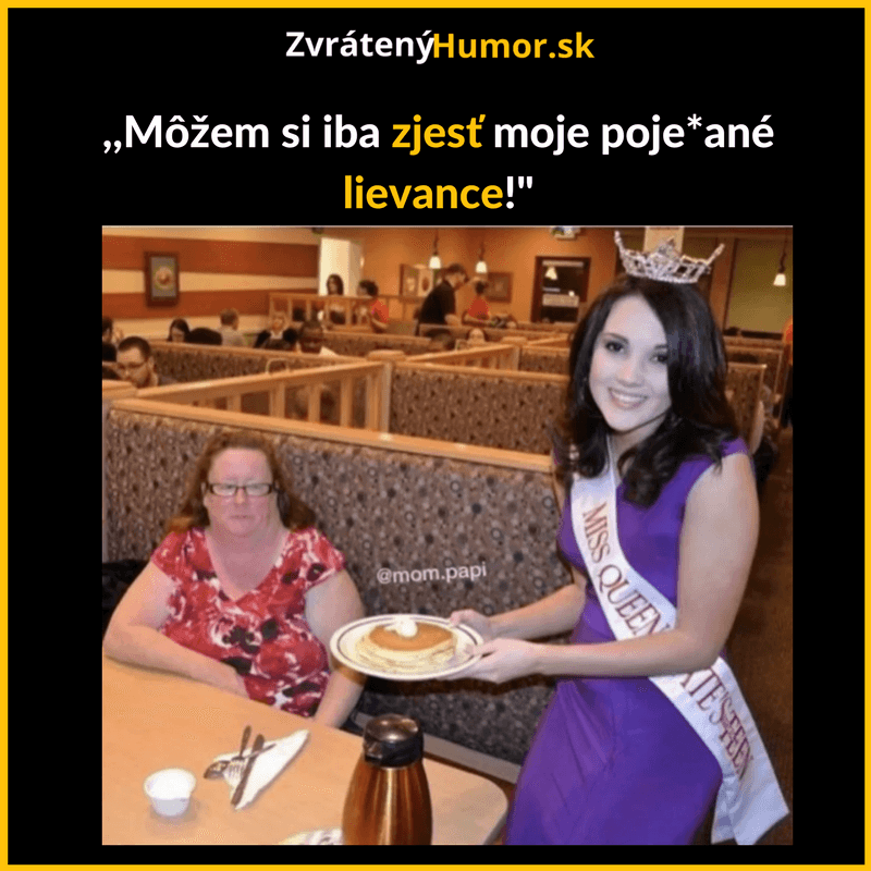 Nechaj ma najesť sa!