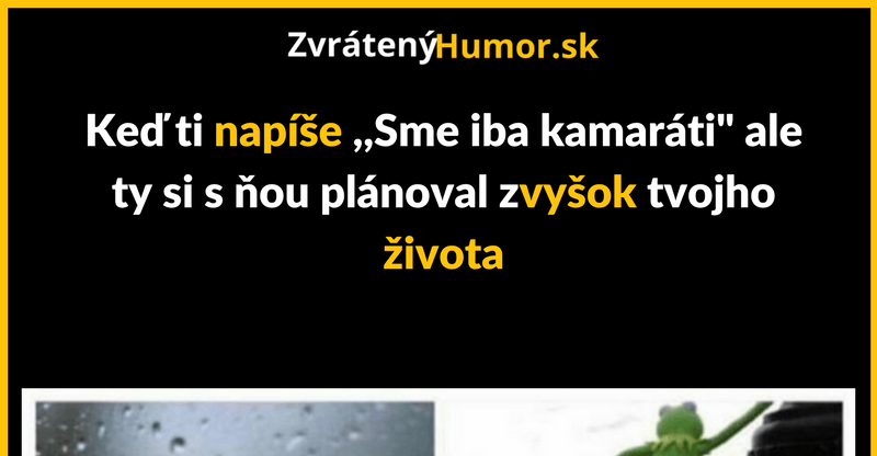 Zrútil sa mi svet