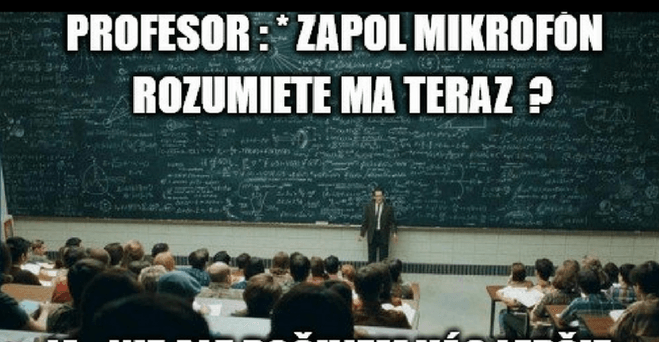 Lepšie pán študent ?