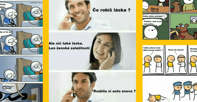 Zopár komixov, ktoré by ťa chceli pobaviť