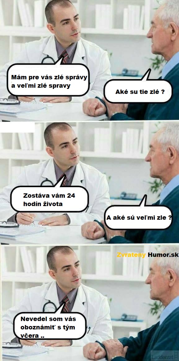 Dobrá páca pán doktor