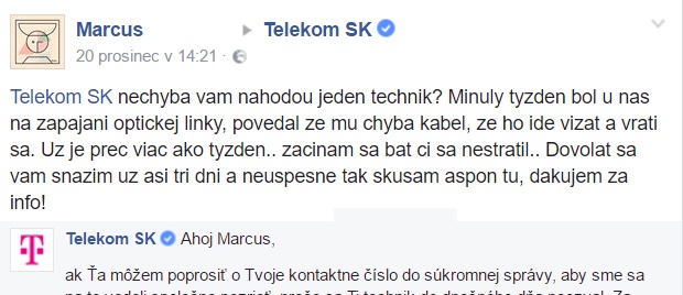 Príbeh Marcusa a Telekomu (8 obrázkov)