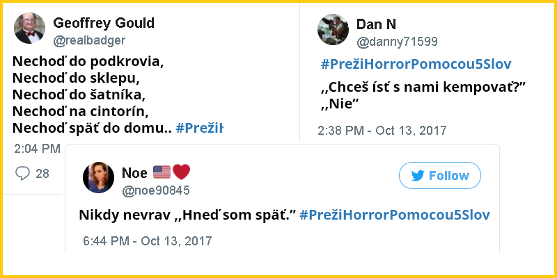 10 Obrázkov: Títo ľudia ti poradia, ako prežiť, keď sa ocitneš v horore