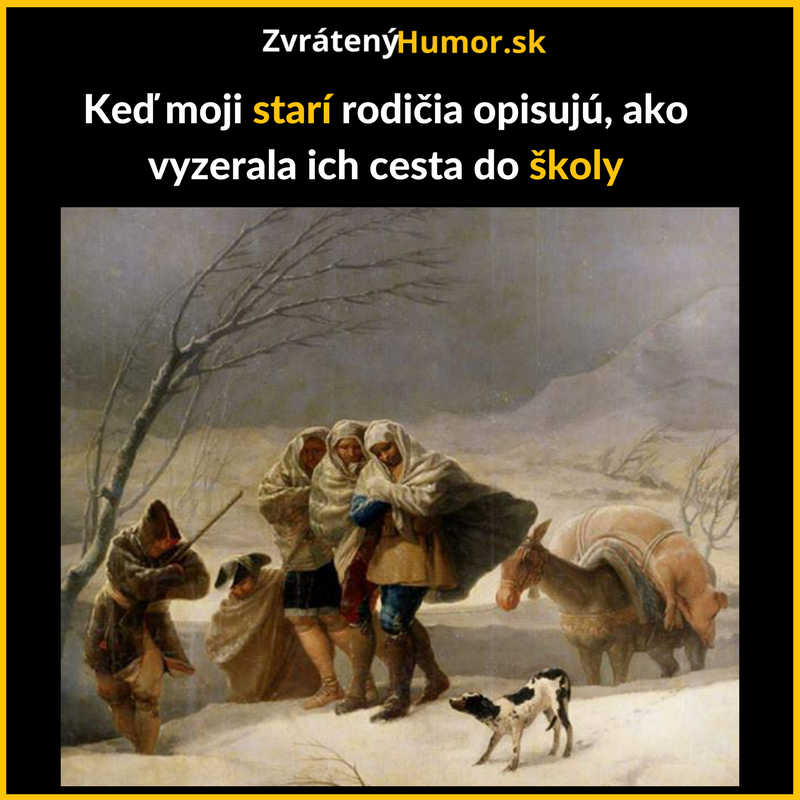 Vy to dnes máte ľahšie detváky!