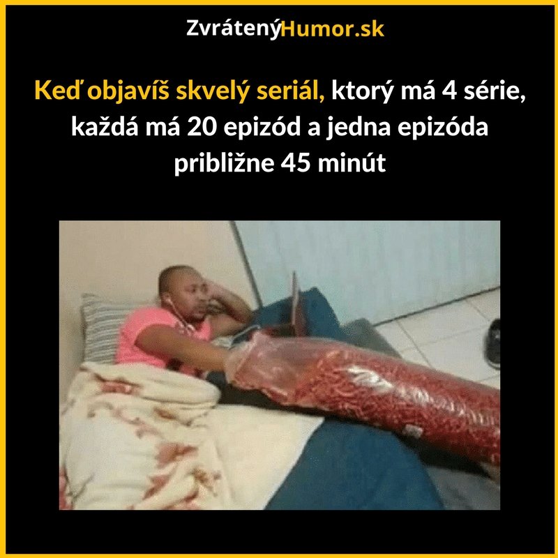 Serialový maráton začína