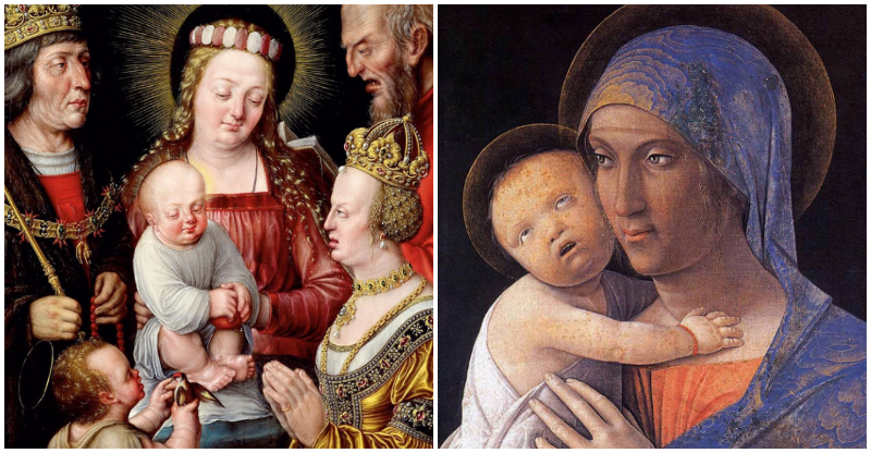 15 Obrázkov: Tie najškaredšie deti z renesančných malieb