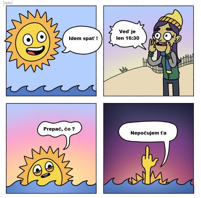 Už aj slnko nás ma v pi*i