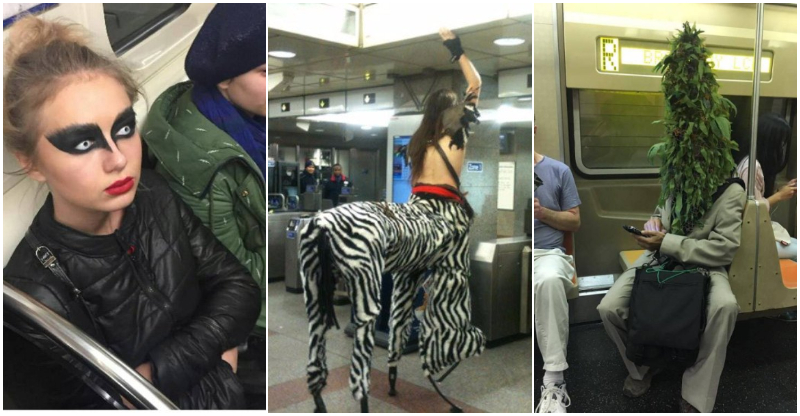 20+ Obrázkov: Aj takéto bizarnosti človek zažije v metre