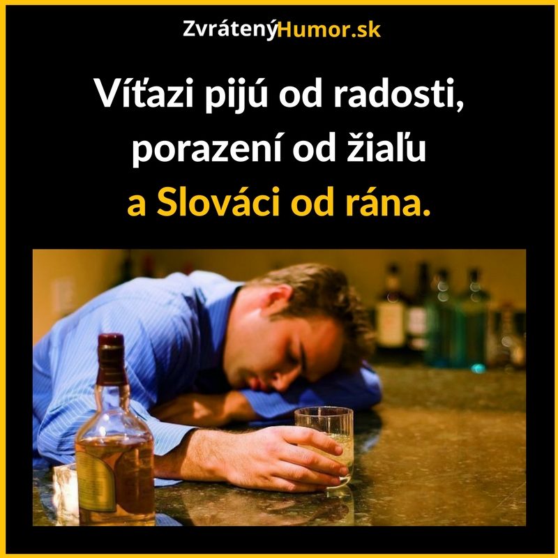 Slováci a alkohol