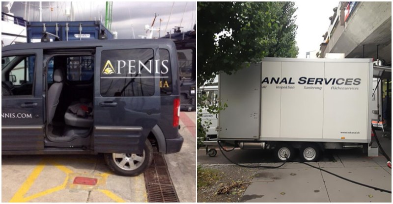 20 Obrázkov: Reklamy na autách, ktoré niekto umiestnil veľmi tragicky