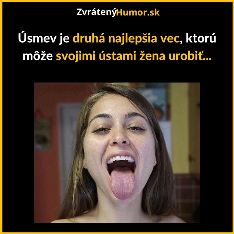 Úsmev to je šanca premenená