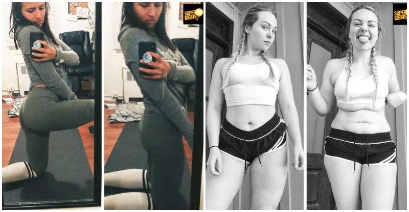 15 Obrázkov: Instagramové modelky ukazujú pozadie svojich dokonalých fotografií, takto vyzerá skutočnosť