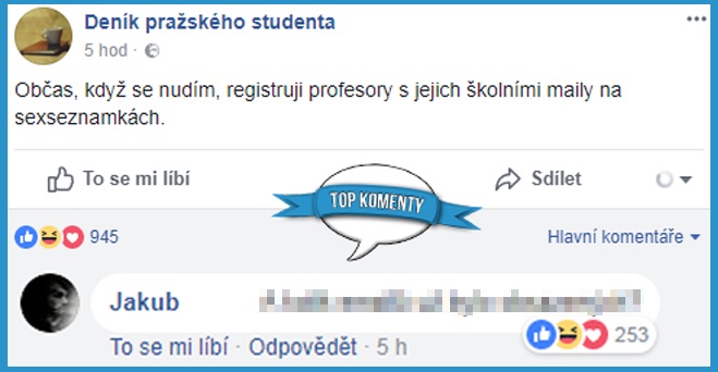 3 komenty na večer (č.123)