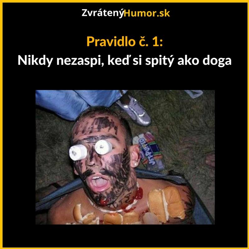 Veľmi dôležité pravidlo