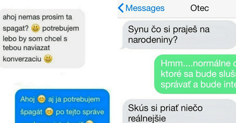 Konverzácie, ktoré ti dokážu, že život nemusíš brať tak vážne #69