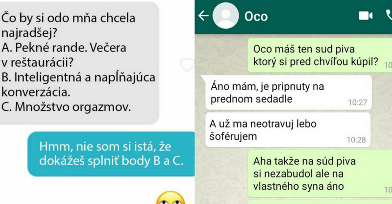 Konverzácie, ktoré ti dokážu, že život nemusíš brať tak vážne #77