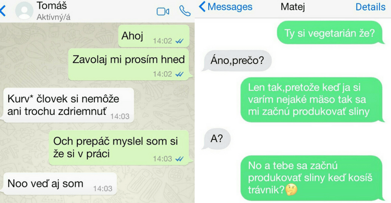 Konverzácie, ktoré ti dokážu, že život nemusíš brať tak vážne #91