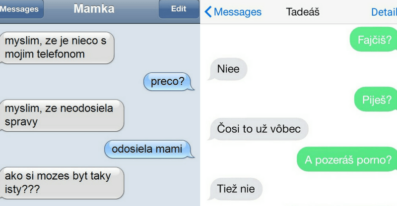 Konverzácie, ktoré ti dokážu, že život nemusíš brať tak vážne #89