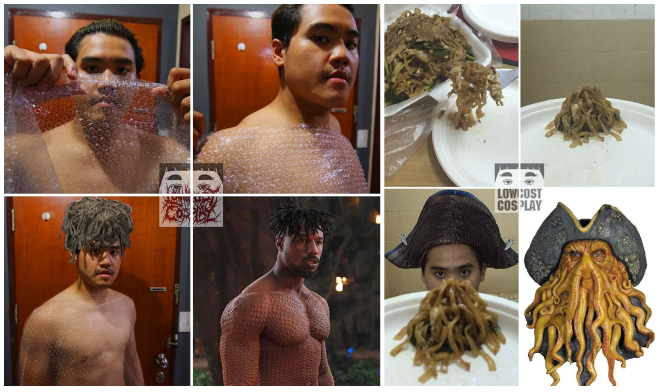 20+ Obrázkov: Tento chlapík vytvára najlepšie lowcost cosplays a jeho kreativita váš zaručene pobaví