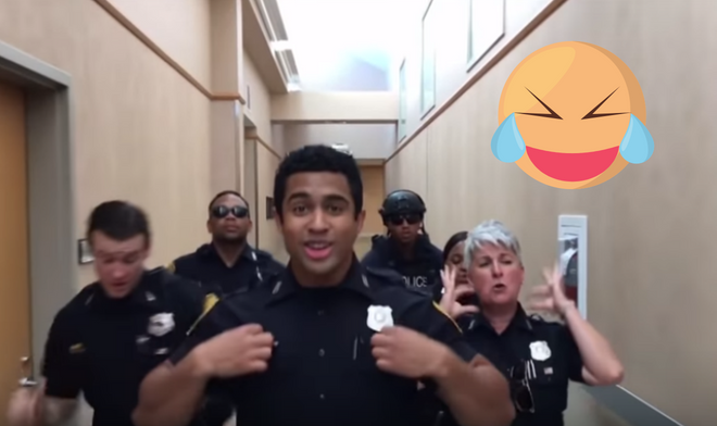 Policajti to roztočili na hit Uptown Funk vo videu a stali sa trendom internetu a tiež dôkazom, že policajti sú tiež len ľudia