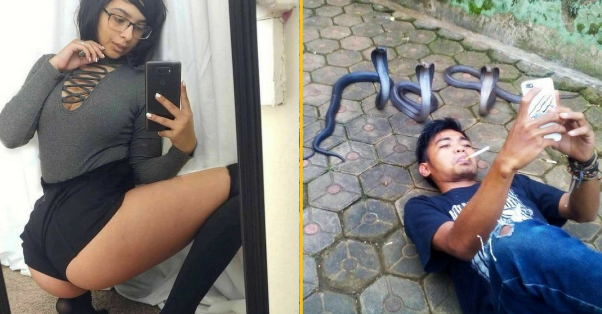 15+ Obrázkov: Tí najväčší selfie pacienti