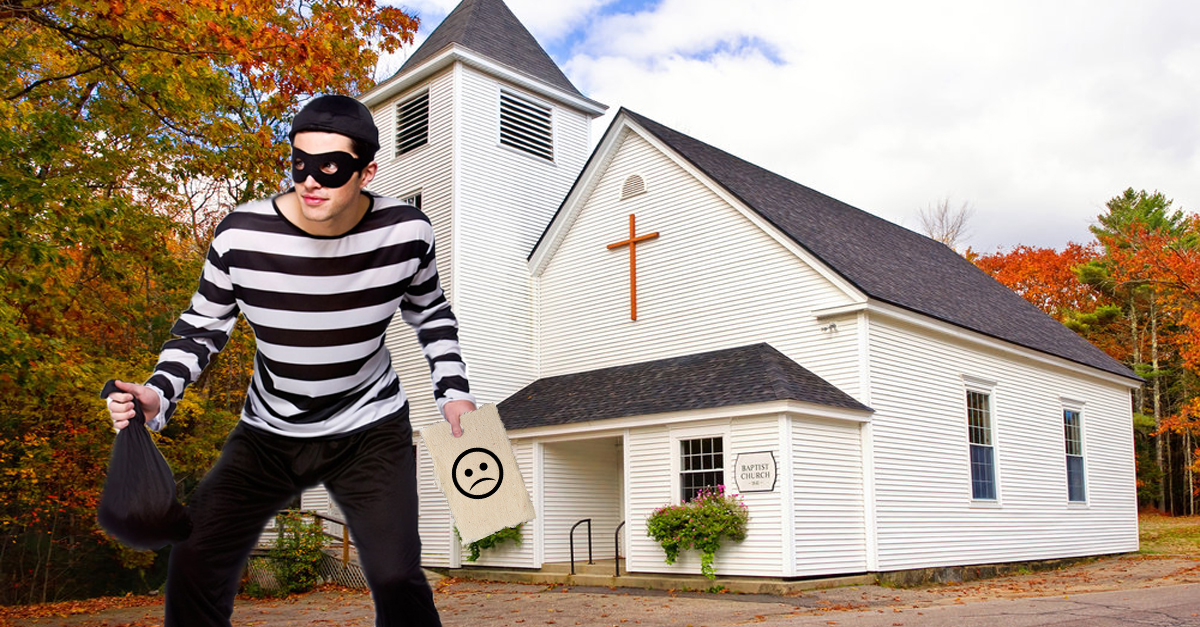 Z kostola bola odcudzená elektronika – lúpežník zanechal bizarný odkaz